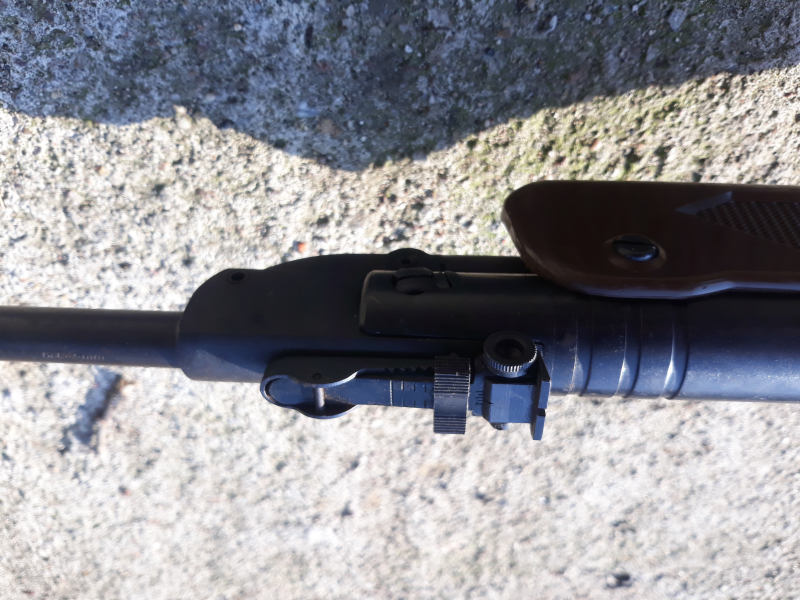 Suhl Haenel Modell 304 Luftgewehr 4,5mm DDR Kipplaufgewehr – Bild 6