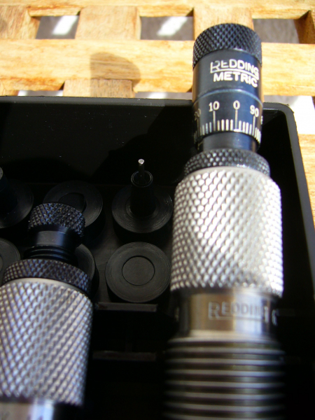 Redding Premium Matrizensatz, 308 Winchester, metrisch mit Necksizer. Die NEUHEIT! – Bild 2