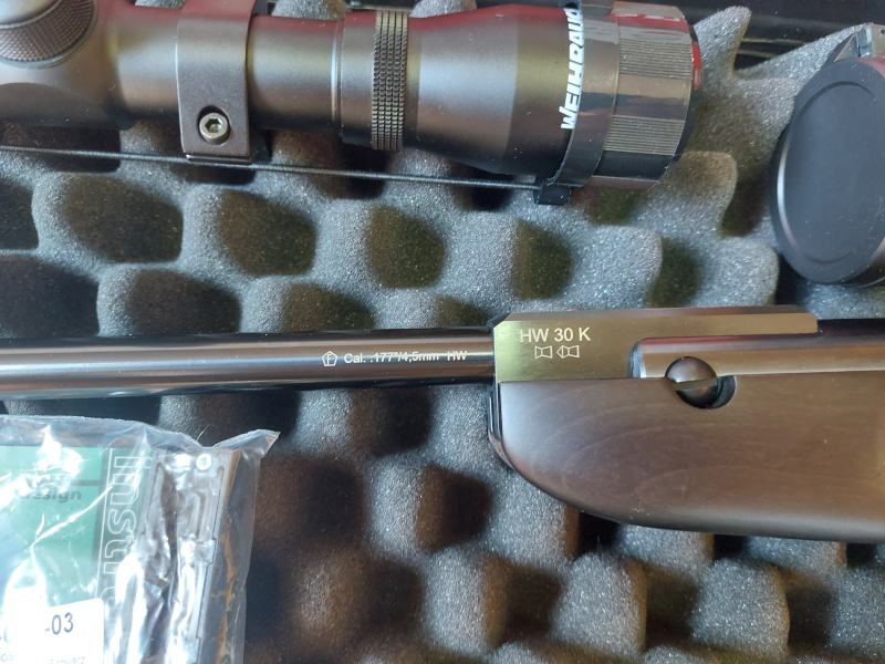 Weihrauch Hw 30s Kofferset mit WestHunter HD 4-16x44 FFP Zielfernrohr – Bild 2