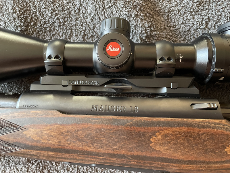 Mauser M18 Pure 8x57 IS M15x1 Dentler Basis – Bild 4