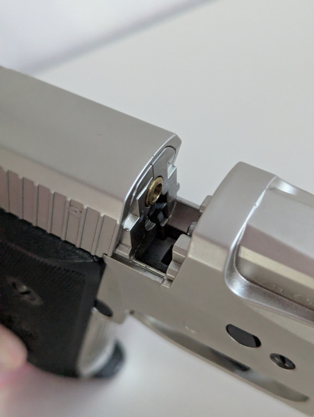 RWS UMAREX C225 vernickelt CO2-Pistole mit Zubehör – Bild 4