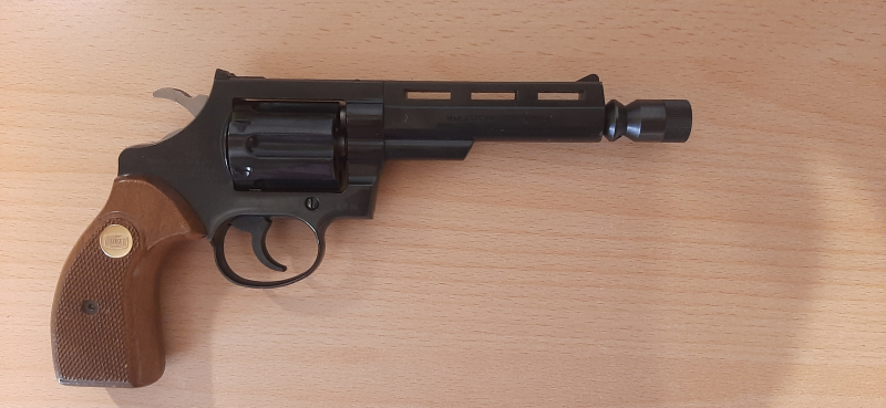 Mauser Schreckschuss Revolver Mod. L100 cal. .380 PTB 326 – Bild 2