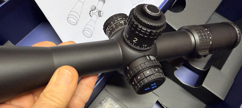 Long Range Zielfernrohr Delta Optical 5-50x56 DLS-1 Leuchtabsehen M-Rad – Bild 3