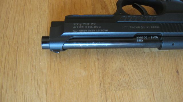 Zoraki Schreckschußpistole 918, Kal. 9mm P.A.K., brüniert, im Koffer mit Zubehör und Munition – Bild 4