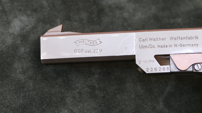 Walther GSP, Kal. .22lr, top Zustand!! – Bild 3