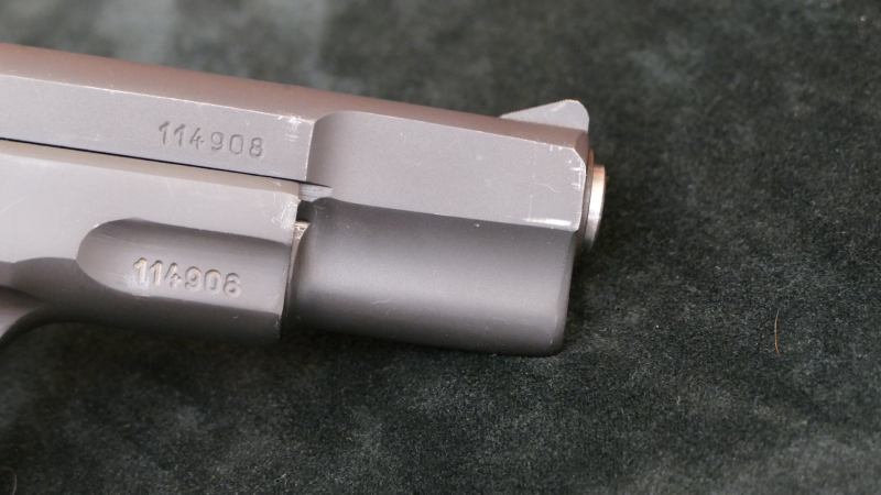 CZ75, Kal. 9mmLuger, Holzgriffschalen, guter Zustand!! – Bild 5