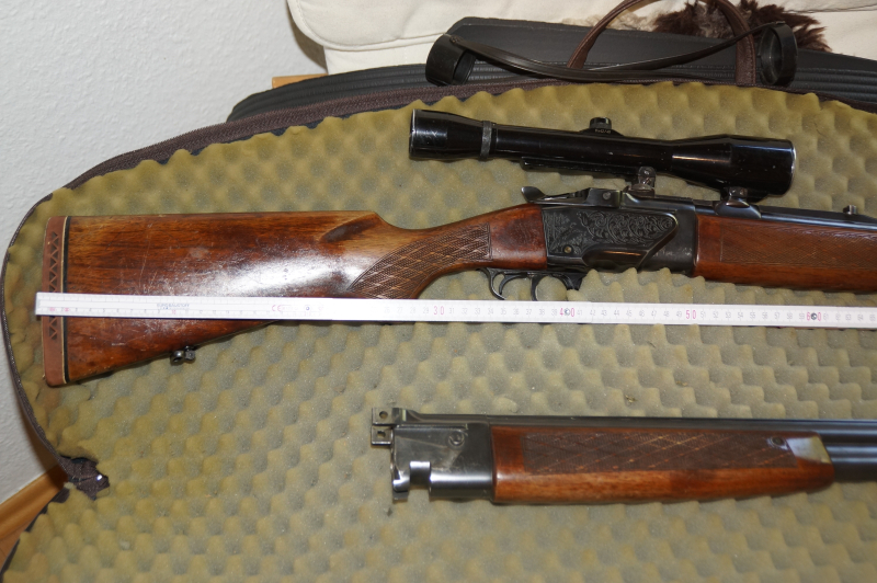 Bockbüchsflinte 7x57 / 12/70 mit Wechsel-Lauf – pilt 3