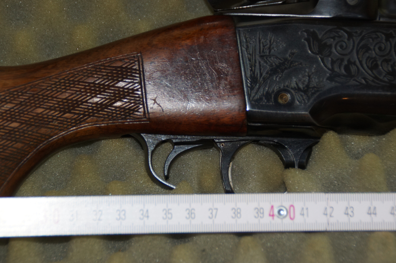 Bockbüchsflinte 7x57 / 12/70 mit Wechsel-Lauf – pilt 2