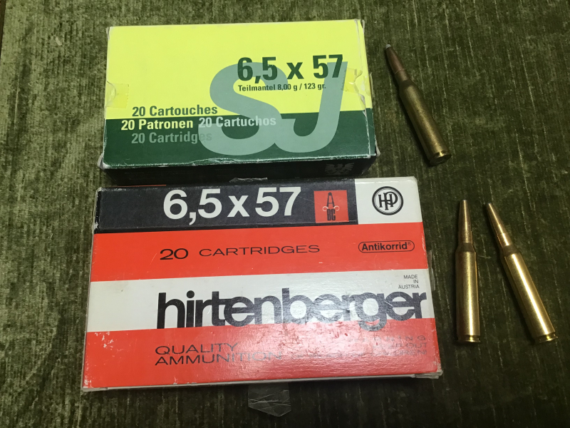 Jagdpatronen Cal. 6,5x57 Hirtenberger ABC – Bild 2
