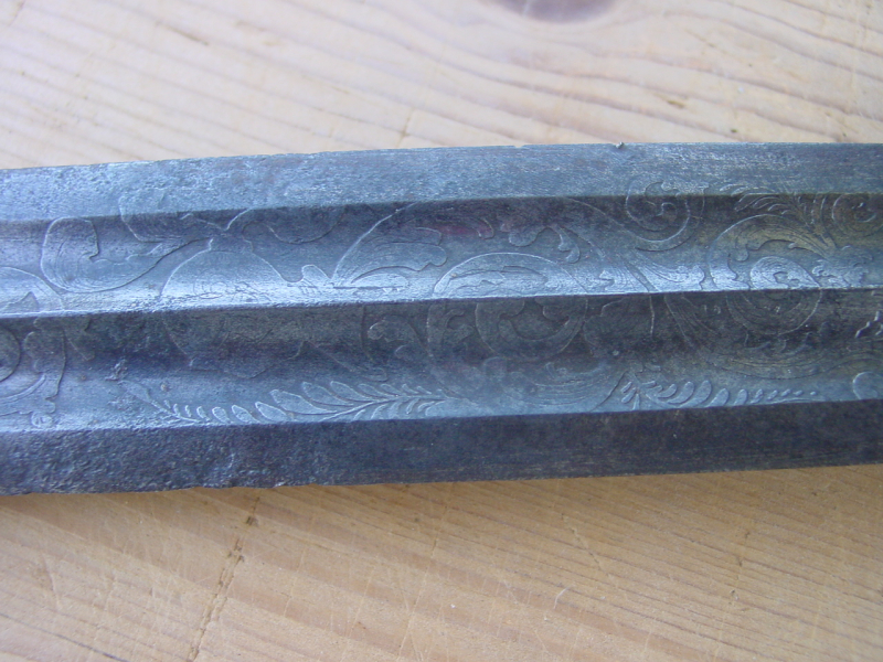 Faschinenmesser Klingenätzung – Bild 6