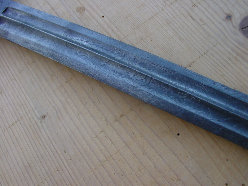 Faschinenmesser Klingenätzung – Bild 5