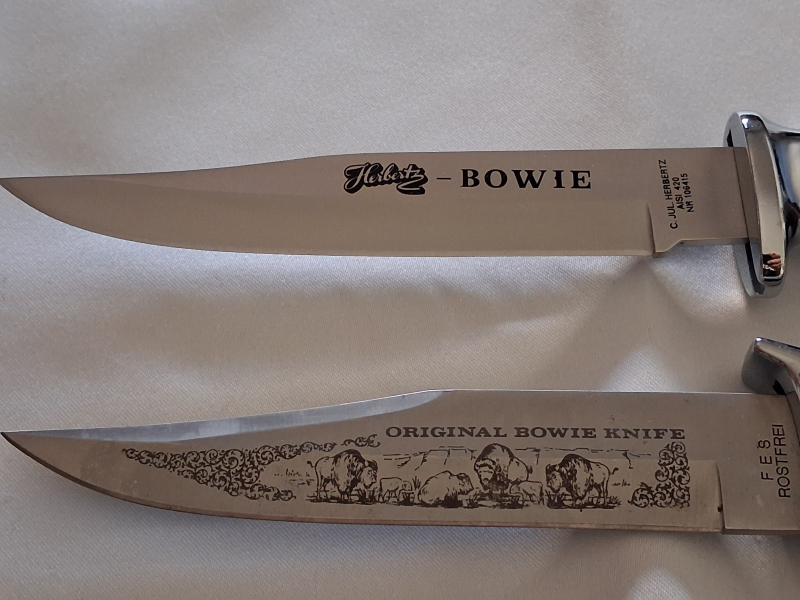 2 Bowie Messer ungebraucht – Bild 2