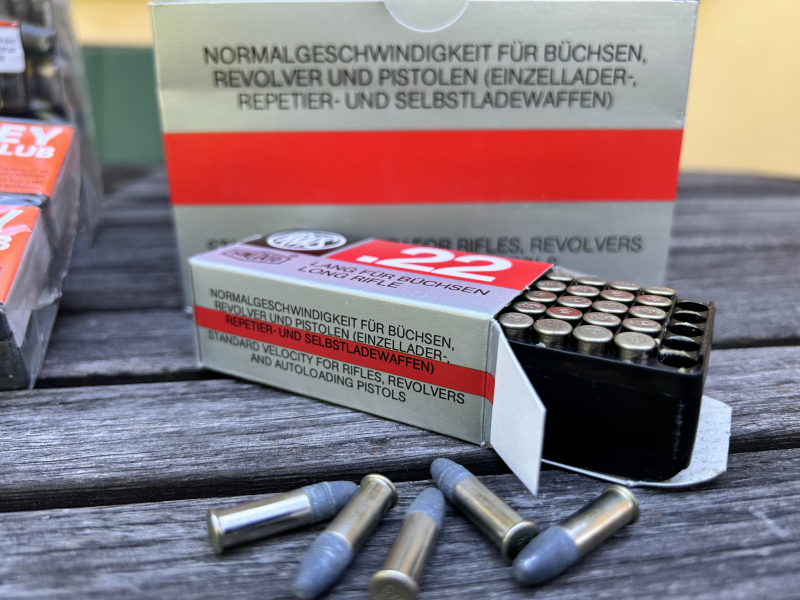 Munition .22 lfB RWS und Eley 2.000 Schuss – Bild 5