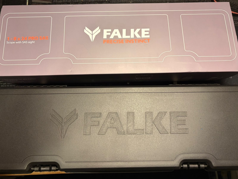 Falke 1-8x24 PRO-Serie Gen2 FFP mit SAS-Absehen – Bild 2