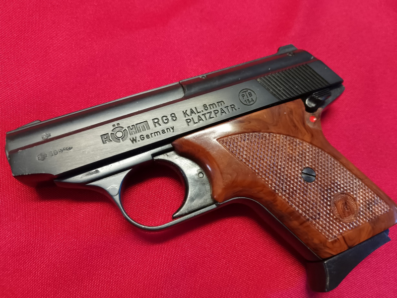 Röhm RG 8 im cal 8mm**mit der guten alten PTB 154**ohne Schwächung** – Bild 2