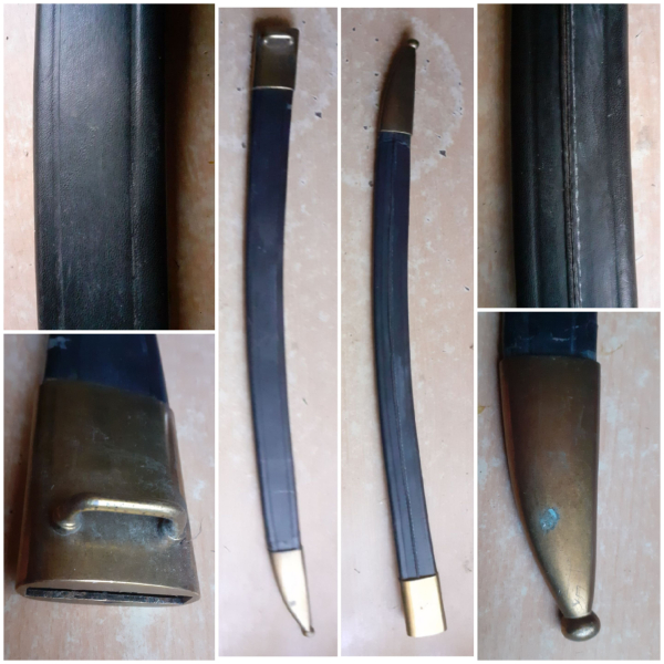 Säbel, Scheide, Fund, Ersatzteil, Bastler, Hülle, Bajonett, Seitengewehr, Dolch – 1. kép