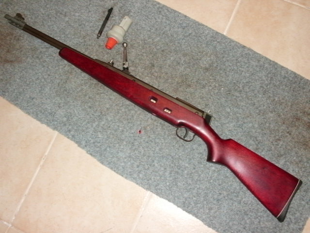 Sammler sehr selten! Repetierluftgewehr Modell 30 von Diana mit orig. Füllgerät / Rückstellstift !!! – Bild 4