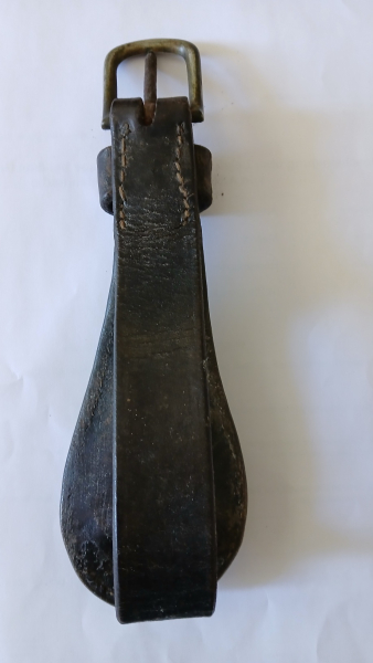 Alter historischer Degenschuh bzw. Tragetasche – Bild 2