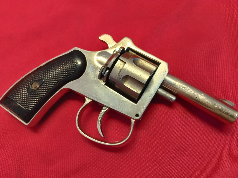 Revolver ME 24 seltener, historischer Schreckschussrevolver im Kaliber 6 mm**PTB 96-69**1969 – Bild 2