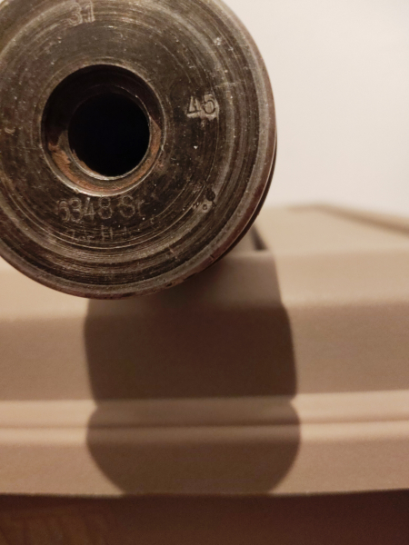 PAK 36 3,7cm Panzer Geschoss Wehrmacht Stempel – Bild 4