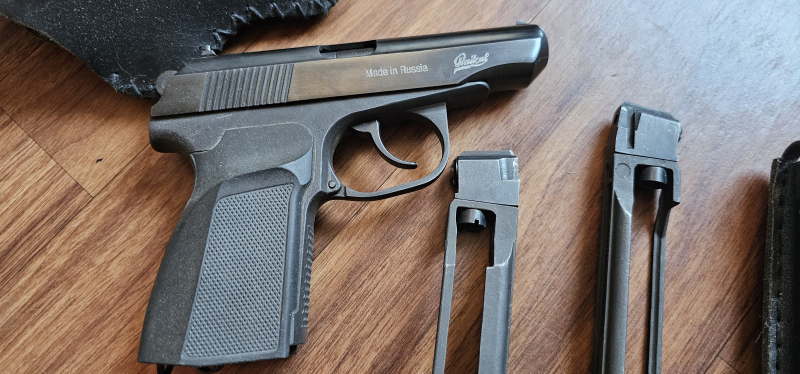 Baikal MP-654K CO2 Pistole - Luftpistole – billede 2