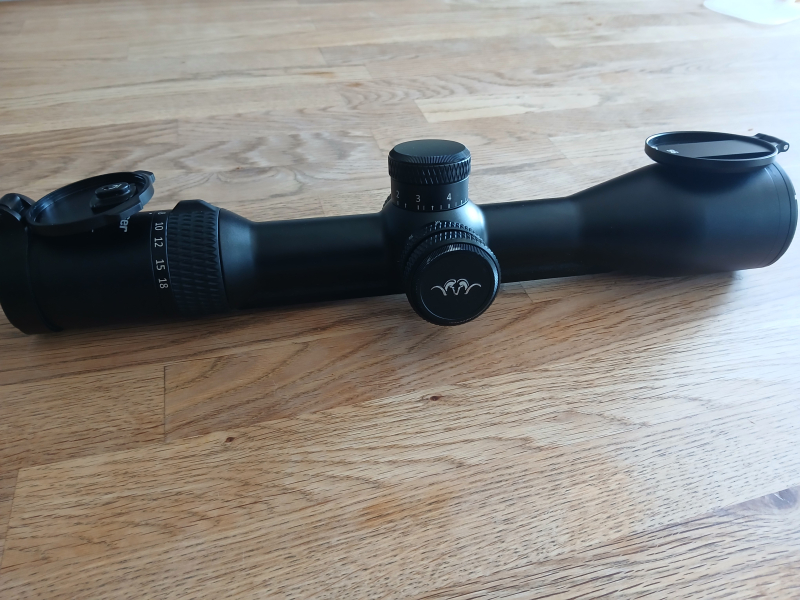 Blaser B2 3-18x50 VM Zeiss innenschiene Zielfernrohr mit Original Flipp Caps – bild 4