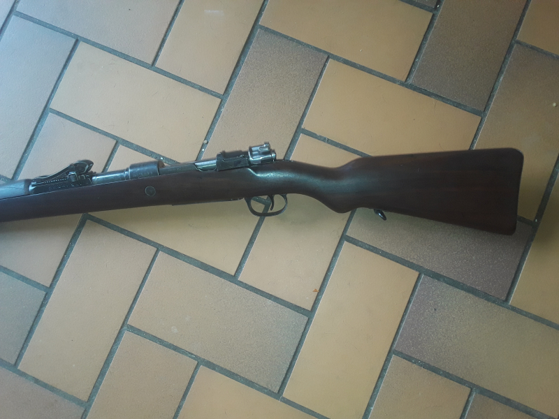 G 98 Spandau 1910, seltene Variante m. gebogenem Kammerstengel – Bild 2