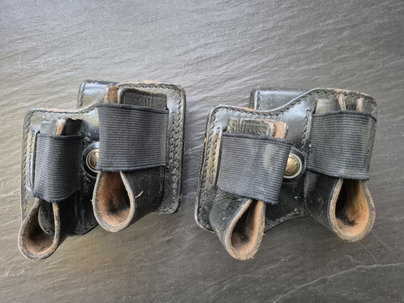 4 Magazintachen Leder Sickinger für Doppelreihige Mags – Bild 1