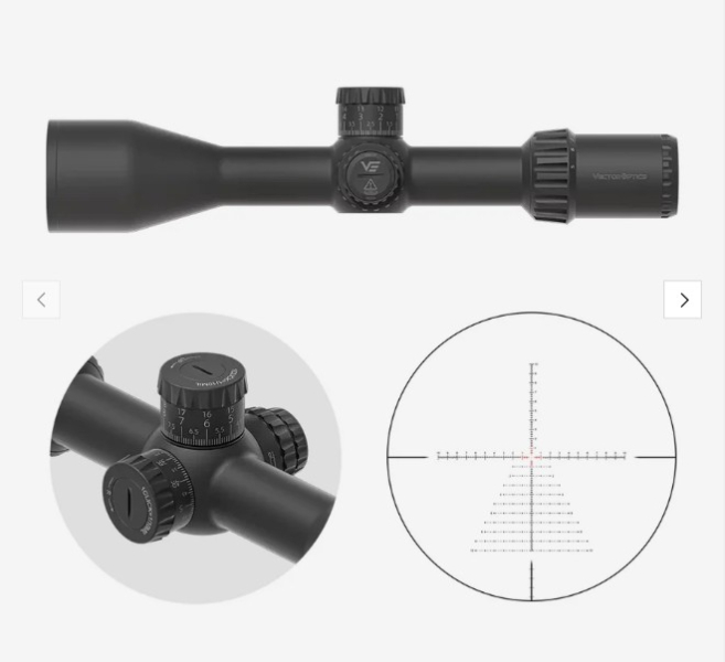 Vector Optics SCFF-71 Tauron 5-25x56 HD MIL - für 21 mm Picatinny - 25 Jahre Garantie – Bild 1
