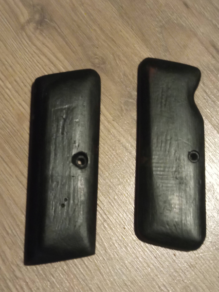 Militaria WW1 Paar Griffschalen FL Langenhan NICHT Mauser 98k, k98k, k98, G98, G41, G43 – Bild 1