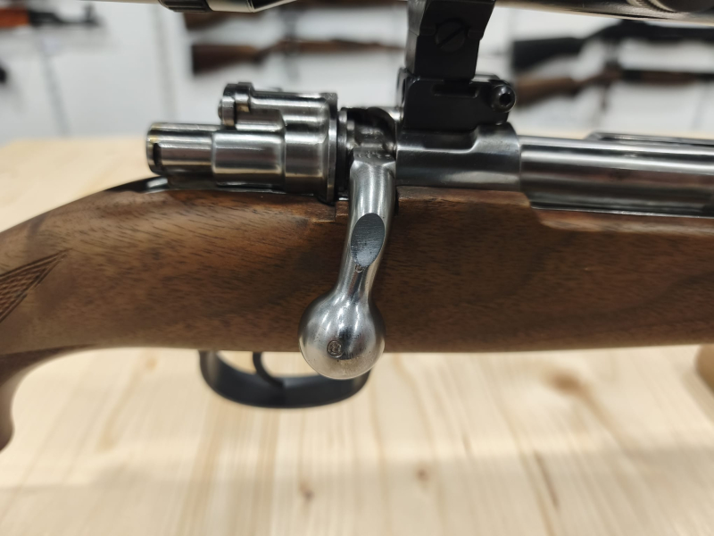 Repetierbüchse Mauser 98 .308 guter Zustand stainless Gehäuse und Verschluss – Bild 5
