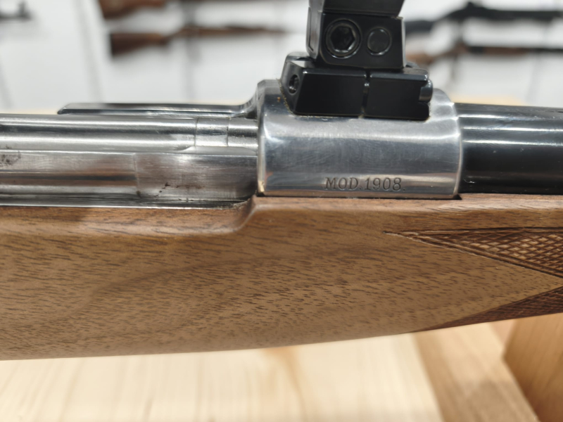 Repetierbüchse Mauser 98 .308 guter Zustand stainless Gehäuse und Verschluss – Bild 6
