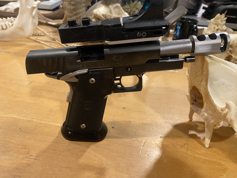 Sportpistole 9mm STI 2011 "Stinger" IPSC Open Racegun – Custom-Tuning von Prommersberger – Bild 2