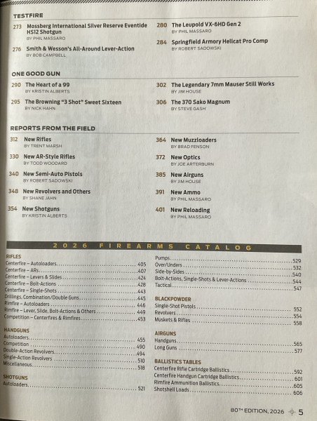 GUN DIGEST 2026 – attēls 3