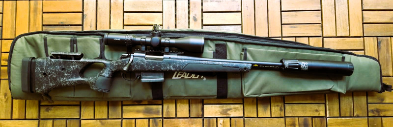 Bergara BA14 Repetierbüchse, Kal. .308 Win. Hawke ZF 2,5-10x50,Schalldämpfer A-Tec H3 – Bild 2