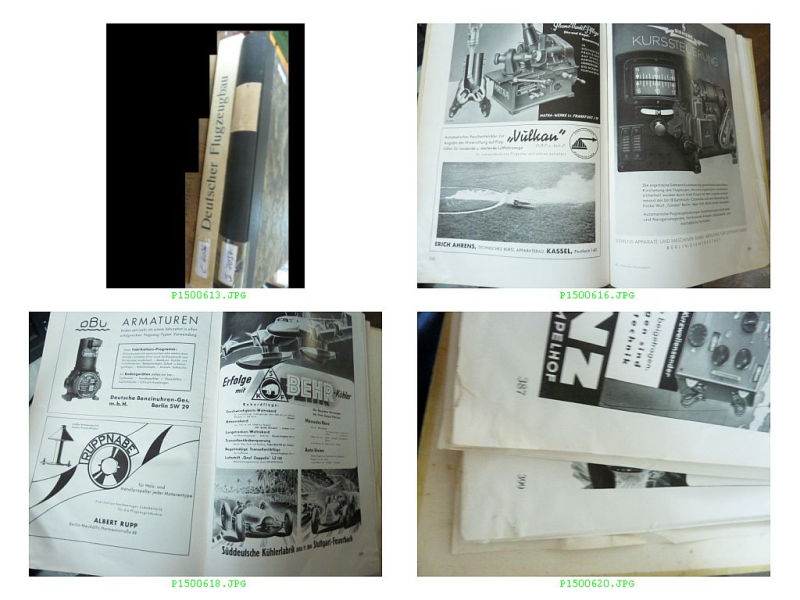 Selten !! Deutscher Flugzeugbau 1939 + Deutsche Luftwacht IV 1937 !! – Bild 3