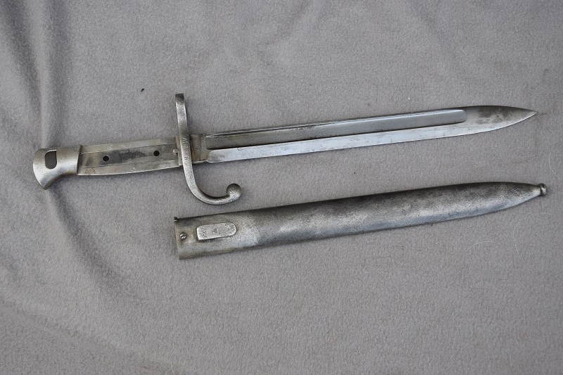 M 1889 Garde Civique Bajonett Belgien nummerngleich – Bild 1