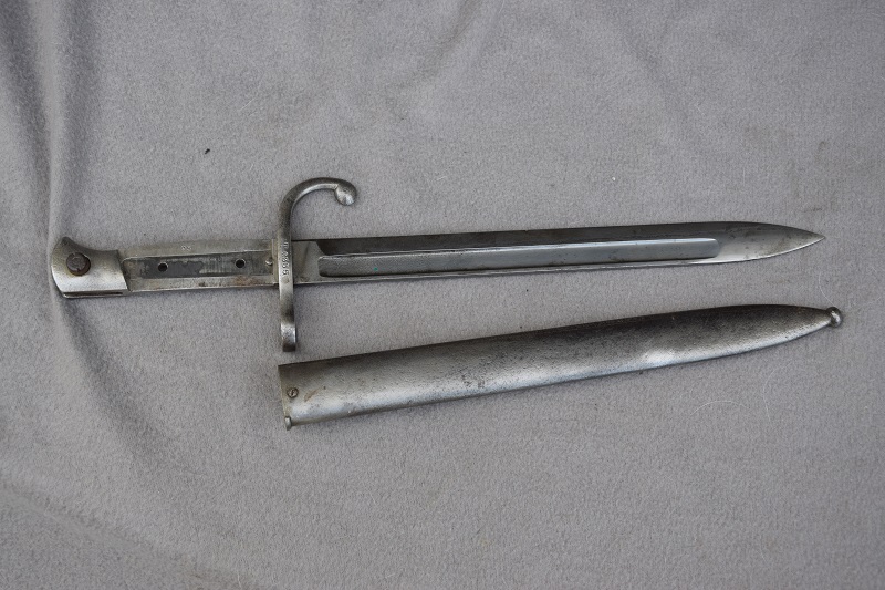 M 1889 Garde Civique Bajonett Belgien nummerngleich – Bild 2