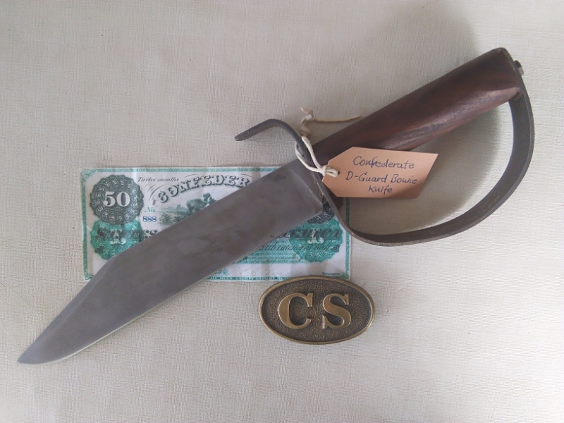 D-Guard Bowie-Messer handgeschmiedet – slika 2