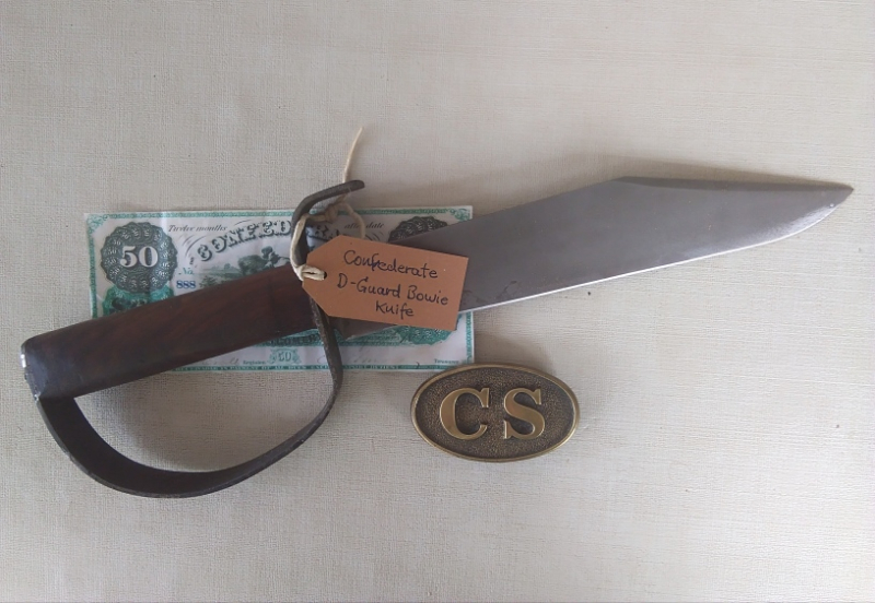D-Guard Bowie-Messer handgeschmiedet – slika 1