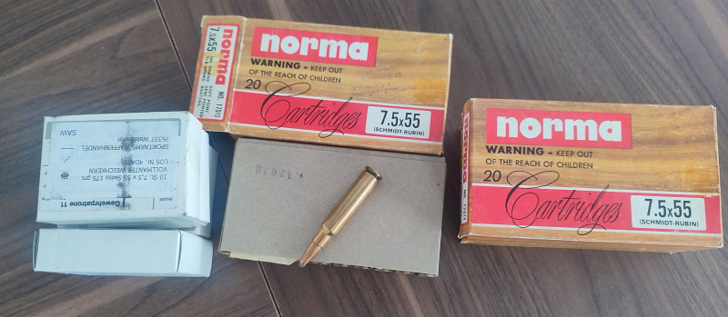 7,5x55 Swiss Norma und GP11 – bilde 1