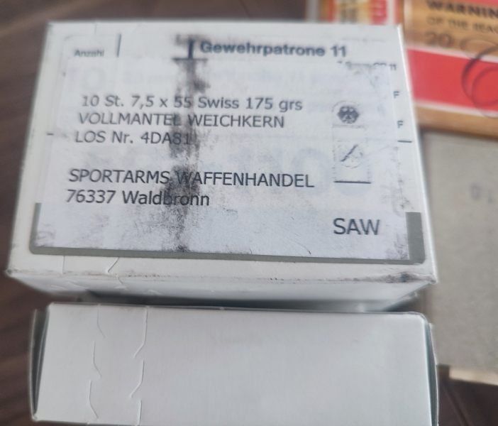 7,5x55 Swiss Norma und GP11 – bilde 2