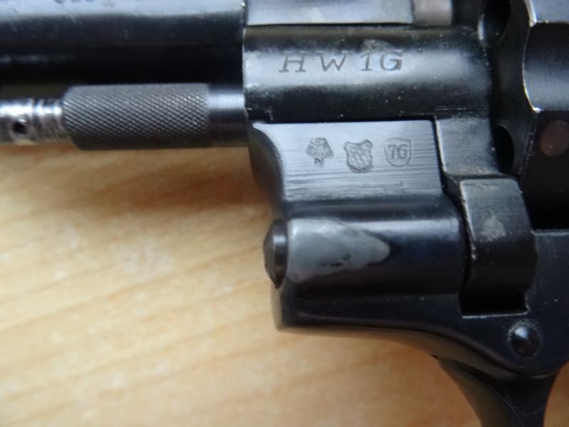 Arminius HW1 G Kal 9mm Beschuß 1976 – billede 2