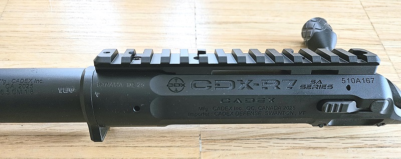 Cadex CDX-R7 barreled action, 6,5 Creedoor – Bild 1