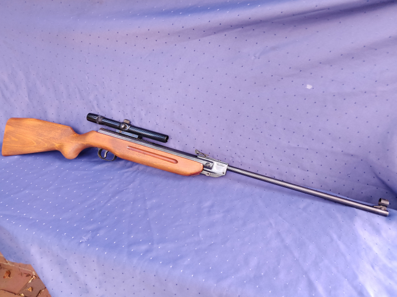 Weihrauch HW 50 im cal.4,5mm **Weitschuss Luftgewehr mit Optik** – Bild 2