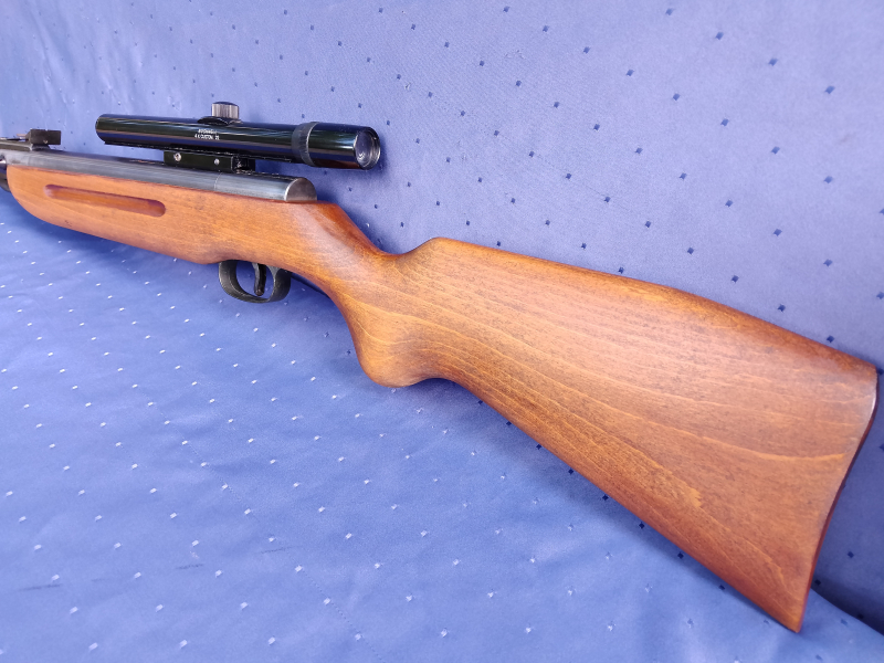 Weihrauch HW 50 im cal.4,5mm **Weitschuss Luftgewehr mit Optik** – Bild 3