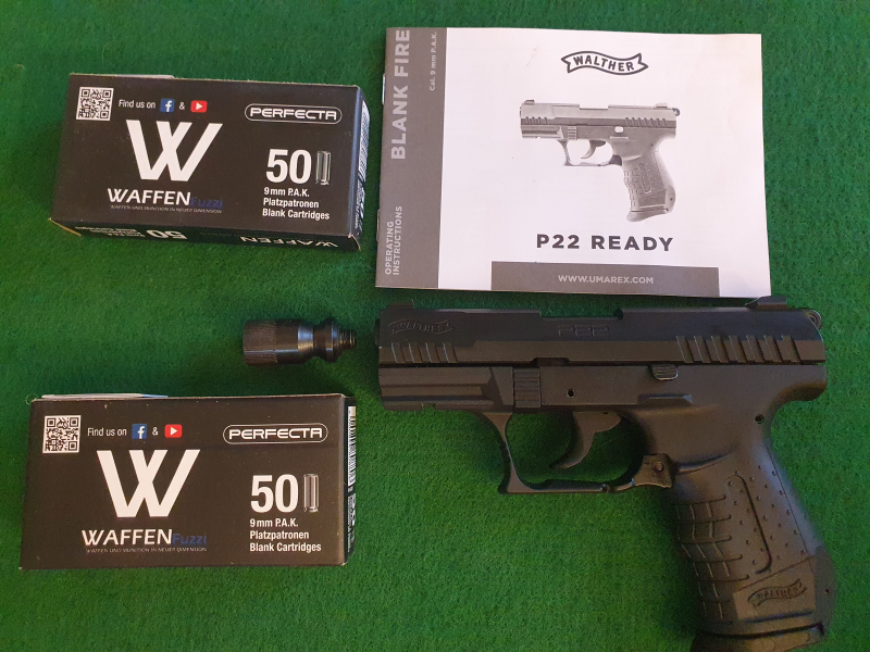 Walther P22 Ready mit 100 Patronen – εικόνα 1