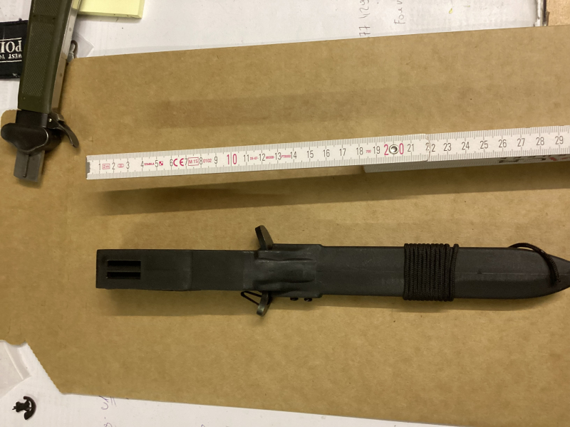 Original polnisches Kampfmesser WZ98NZ – nuotrauka 4