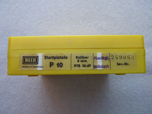 Reck-Startpistole, Modell P 10 – billede 1