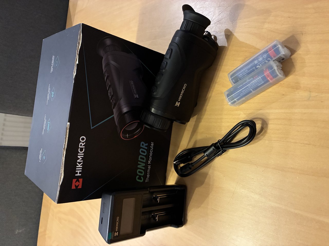 HIKMICRO CQ35 Wärmebildgerät mit Entfernungsmesser – afbeelding 1